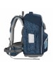 Step by Step Basis Schulranzen-Set 4-teilig Set „Blue Lines
