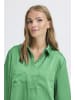 ICHI Hemd kurzarm IHNIMA Regular fit in Pine Green