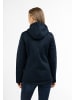 DreiMaster Maritim Damen Strickfleecejacke in Marine Melange