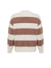 Cipo & Baxx Pullover WP263 in ECRU-ROSE