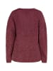 usha BLACK LABEL Damen Strickpullover in Weinrot