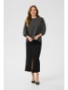 Kaffe Langarm-Shirt KAjanna Regular fit in Black Oyster