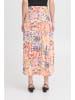 ICHI Rock IHMARRAKECH Regular fit in Geranium Multi Ikat Aop