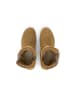 VITAFORM Veloursleder & Doubleface Stiefeletten in camel