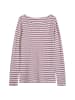Marc O'Polo Gestreiftes Longsleeve regular in Light Pink