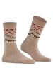 Falke Strümpfe Cosy Wool in Beige mel.