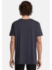 Salzhaut Rundhals T-Shirt für Herren in marineblau
