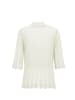 celocia Damen Strickjacke in Wollweiss