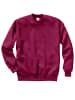 Fruit of the Loom Sweatshirt in weinrot