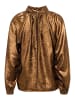 Soaked in Luxury Langarm-Bluse SLElvie Lockere Passform in Copper