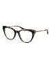 Ana Hickmann Damen Optische Fassungen Katzenauge Braun
