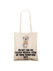 Mr. & Mrs. Panda Shopping Tasche Konditorin Herz mit Spruch in Creme