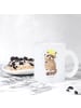Mr. & Mrs. Panda Teetasse Waschbär ohne Spruch in Transparent