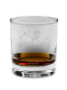 Mr. & Mrs. Panda Whiskey Glas Stinktier Ball ohne Spruch in Transparent
