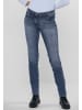 Cecil Comfort-fit-Jeans in Mid Blue Wash