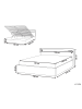 Beliani 3-tlg Doppelbett ARMELLE in Beige/Bunt