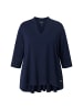 Ulla Popken Shirt in dunkles marine