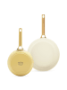 GREENPAN Pfannen-Set Padova Reserve (CC008486-001) 20+26cm Set in gelb