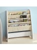 SoBuy Kinder-Bücherregal in Weiß - (B)62 x (H)71 x (T)29cm