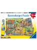 Ravensburger Ravensburger Kinderpuzzle - 05078 Viel los auf dem Bauernhof - Puzzle für...