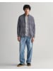 Gant Regular Fit Flanellhemd mit Mikro-Tartanmuster in Blau