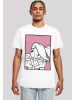 F4NT4STIC T-Shirt Looney Tunes Bugs Bunny Adore in weiß