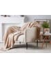 Beliani Kuscheldecke VELLA in Beige - (W) 150 x (H) 3 x (L) 200 cm