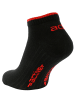 Vincent Creation® 8 Paar Sneaker Socken Active in schwarz