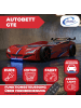 Coemo Autobett GTE im Rennwagen-Design mit Lattenrost in Rot