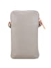 MYWALIT Handytasche Leder 12 cm rauchgrau