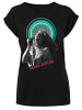 F4NT4STIC T-Shirt Janis Joplin Halo Photo' in schwarz