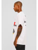 Mister Tee Mister Tee Unisex Eric B & Rakim Sweat the Technique Oversize Tee in white
