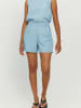 MAZINE Shorts Tivi in light blue wash