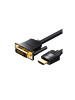 Baseus Kabel HDMI oder DVI (24+1) - HDMI-Kabel 1m, 4K 60Hz/ 1080P 60Hz - Schwarz