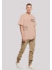 F4NT4STIC Heavy Oversize T-Shirt happiness OVERSIZE TEE in amber