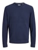 JACK & JONES PLUS Strickpullover in Navy Blazer
