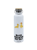 Mr. & Mrs. Panda Trinkflasche Fuchs Bester Verlobter der Welt mi... in Weiß