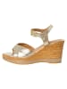 Tamaris Sandalette in LIGHT GOLD MET