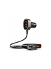 Wisam Auto-Schnellladegerät 5x USB 6.2A mit Verlängerungskabel schwarz