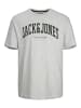 Jack & Jones T-Shirt 'Josh' in hellgrau