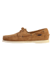 Sebago Sebago Portland Flesh Out Low Leder Mokassin Braun