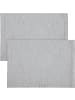 Erwin Müller Jacquard, Baumwollmischung Tischset 2er-Pack Cadiz in hellgrau