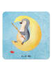 Mr. & Mrs. Panda Untersetzer Set Pinguin Mond ohne Spruch in Eisblau