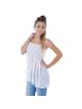 Phard Weiß Polyester Damen Intim Tank Top