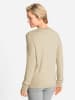 WITT WEIDEN Langarm-Pullover in beige-meliert
