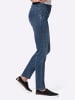 WITT WEIDEN Stretch-Jeans in blue-stone-washed