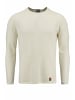 KEY LARGO Rundhals Langarmshirt für Herren in beige