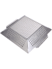 Praknu Grillkorb Grillschale für Gemüse 30 x 35 cm