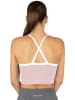 Circle Five Sporttop mit integriertem BH mit leichter Stützkraft in Rosa