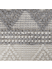 Beliani Kurzflor BOZOVA in Grau/Beige - (W) 200 x (H) 1 x (L) 200 cm